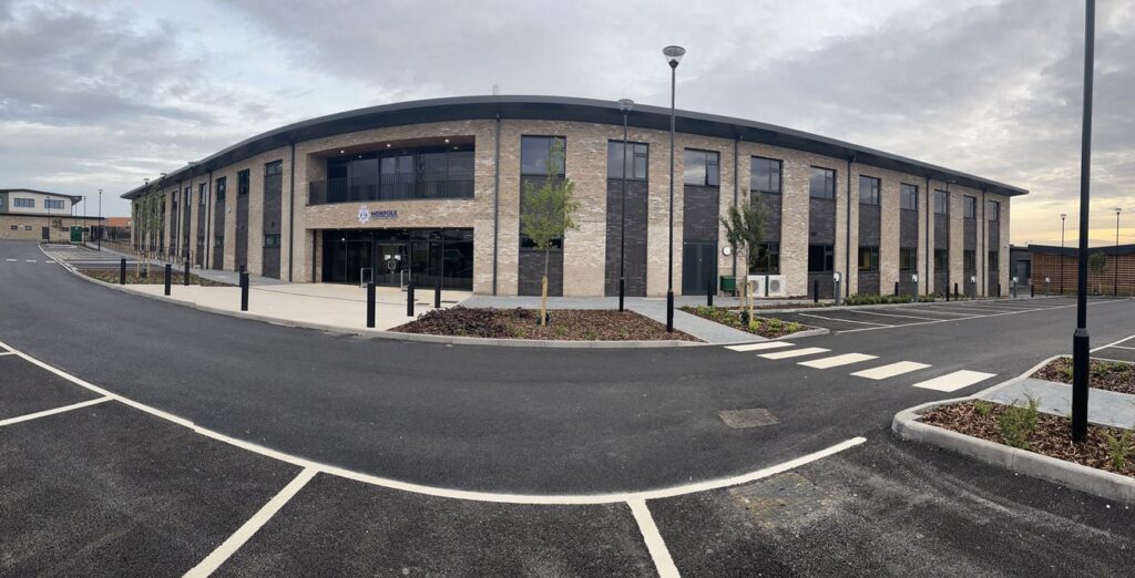 Broadlands Police Station opens at Broadland Gate Pigeon
